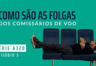 Como são as folgas dos comissários de voo